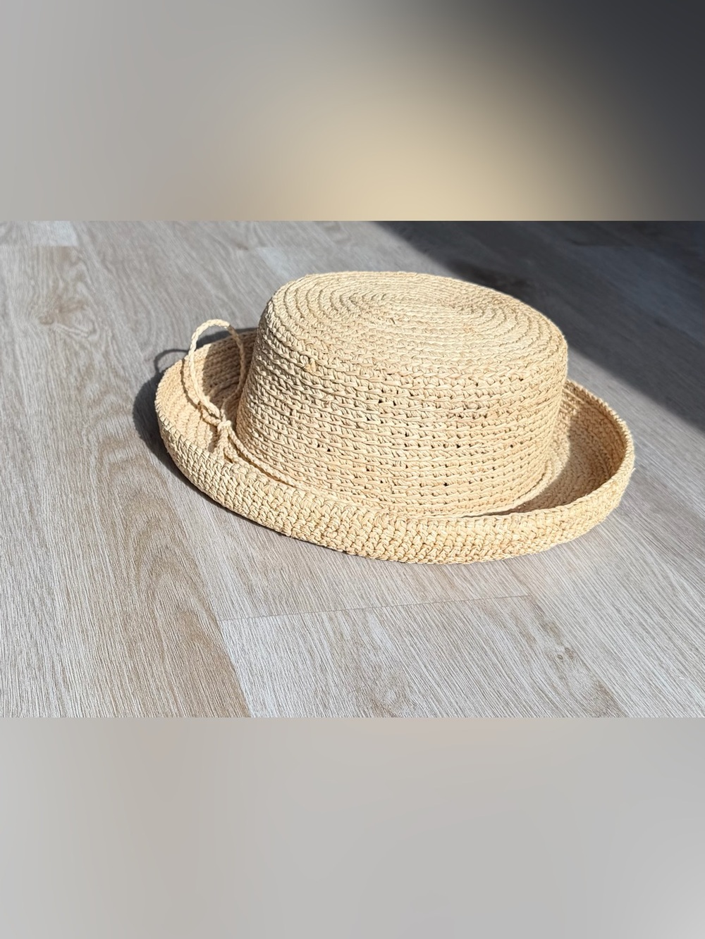 Dorfman Pacific Co. Authentic Natural Fiber OS Sun Hat Natural Beige
